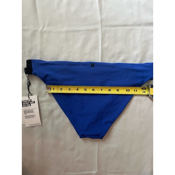 NWT Hurley Phantom Cut Out Surf Bottom Blue Black Size Lrg - Picture 12 of 15